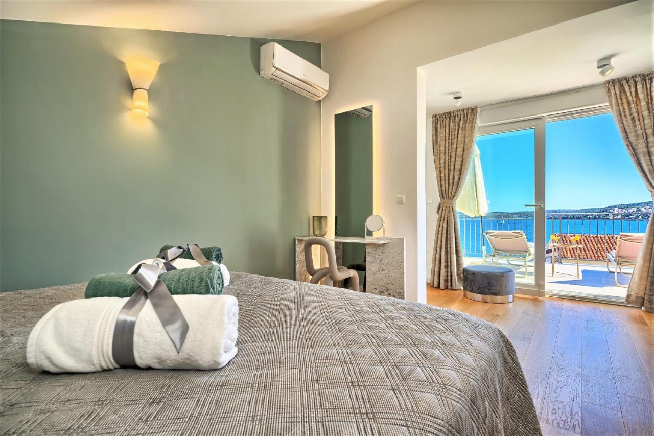 Domenico - 50 M From The Sea Apartment Seget Donji Luaran gambar