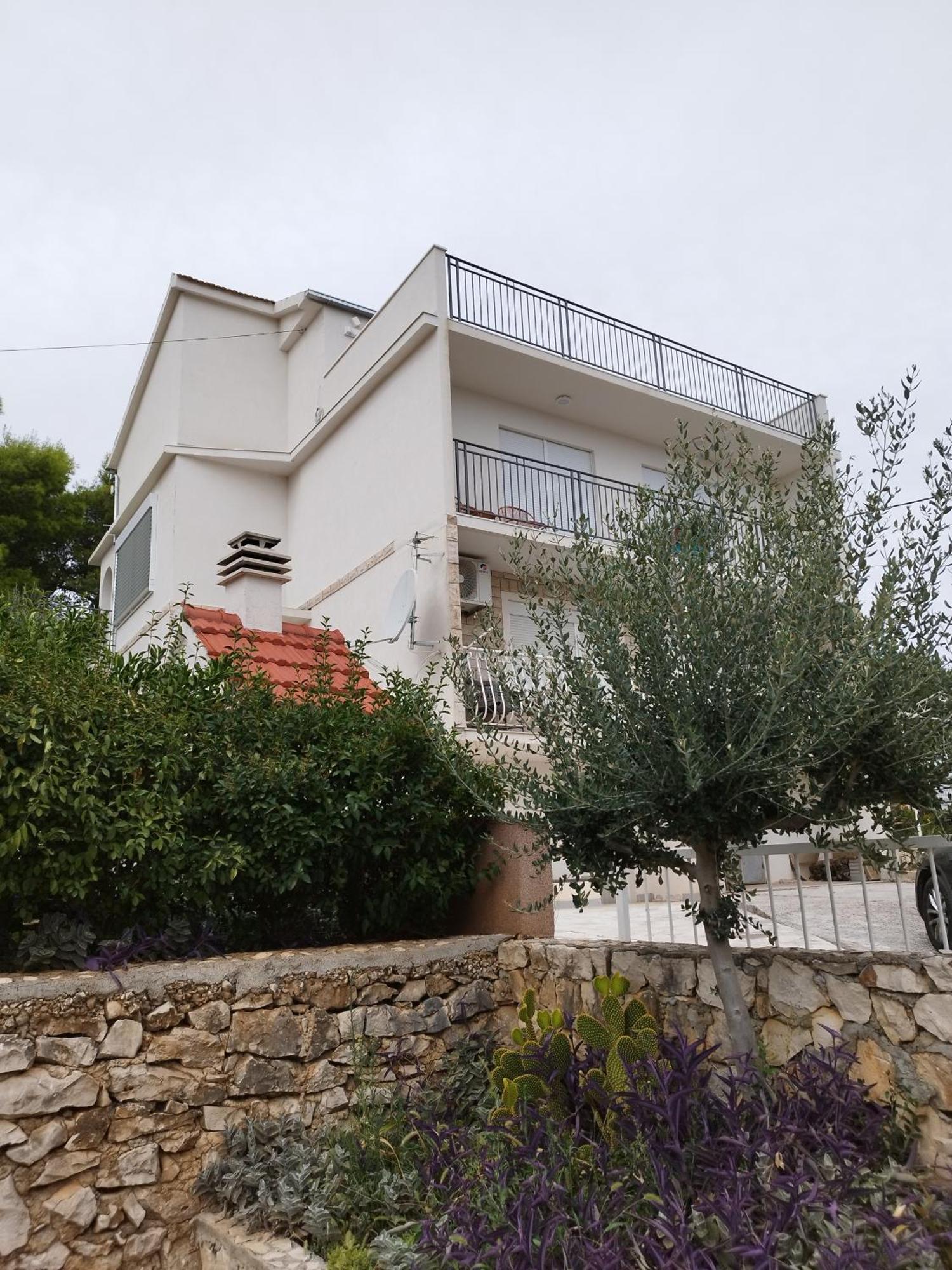 Domenico - 50 M From The Sea Apartment Seget Donji Luaran gambar
