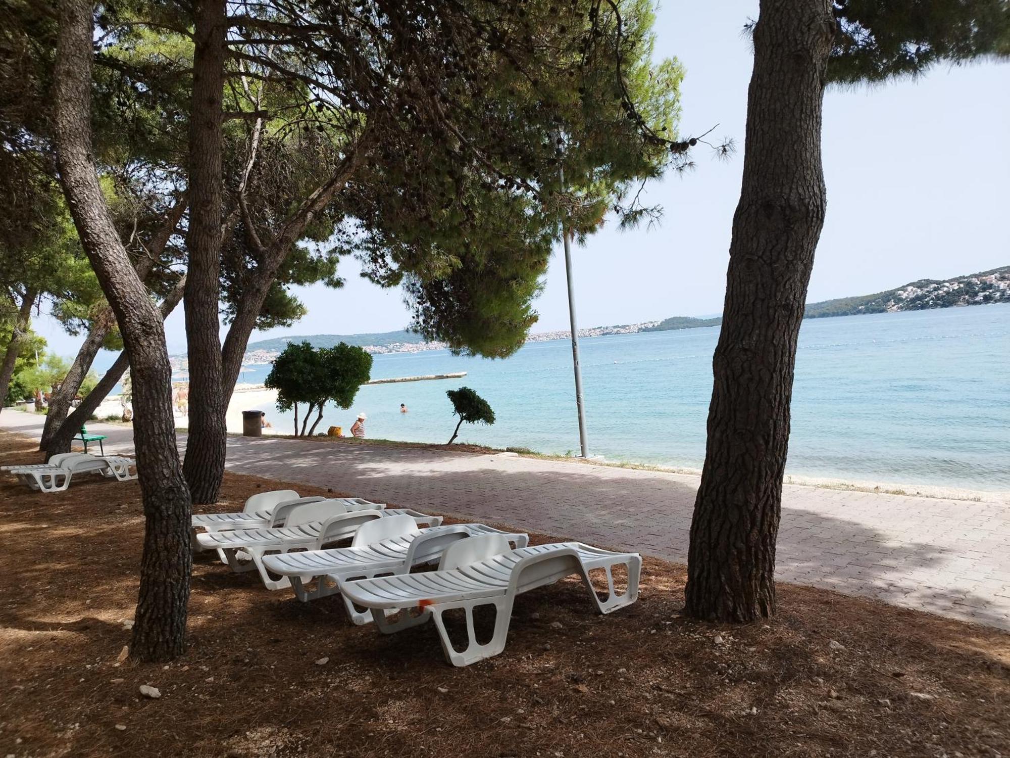 Domenico - 50 M From The Sea Apartment Seget Donji Luaran gambar