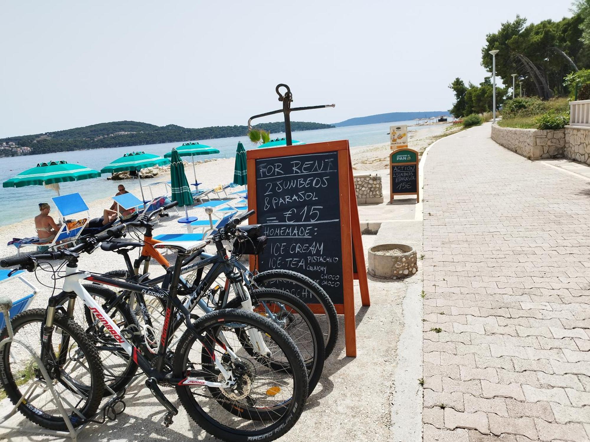 Domenico - 50 M From The Sea Apartment Seget Donji Luaran gambar